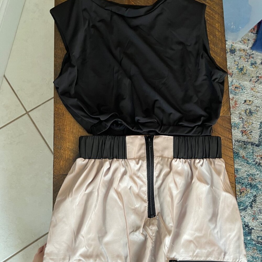 Weissman Hip Hop Costume Black & Tan SA